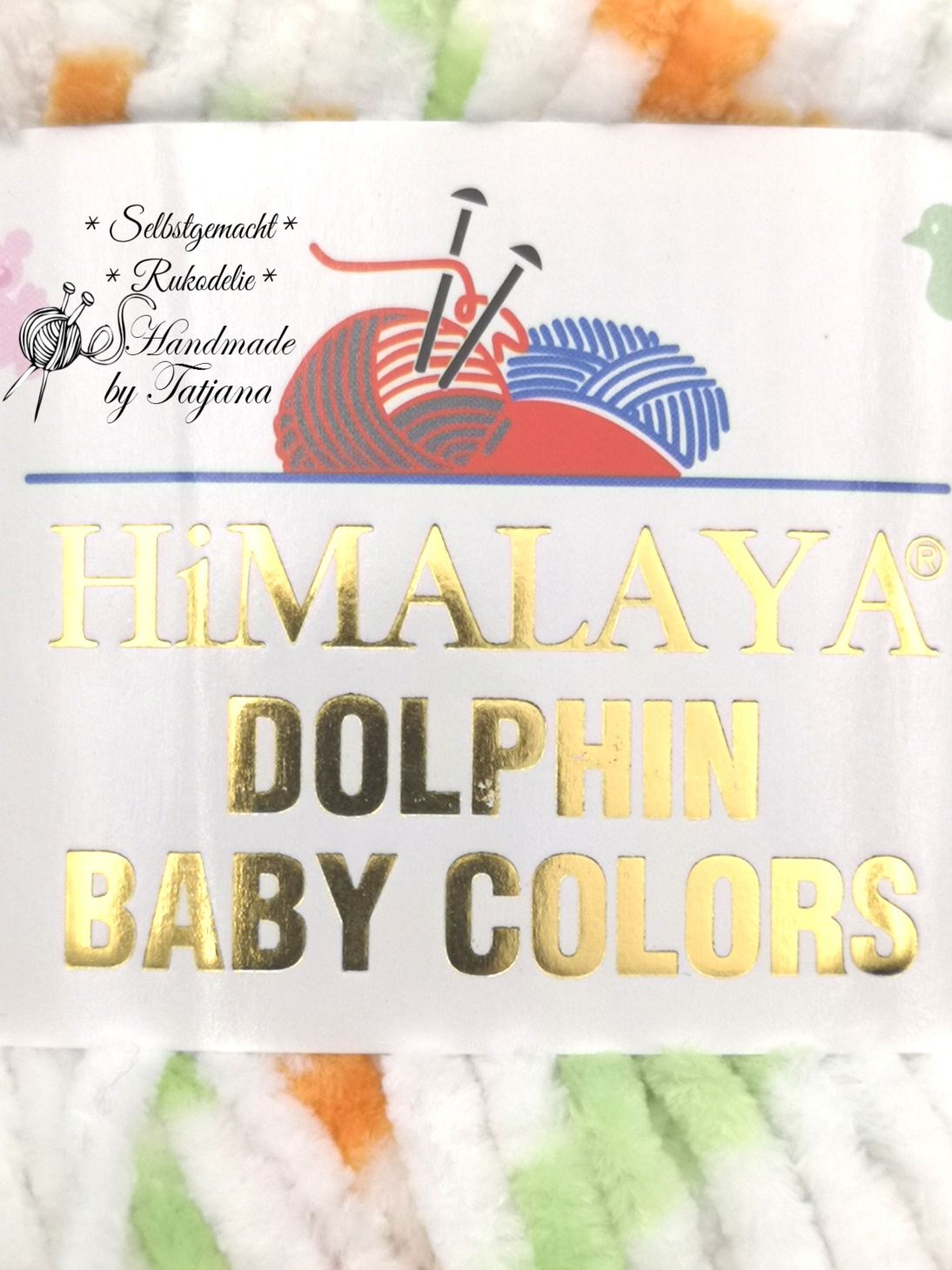 Himalaya Dolphin Baby Colors, Label